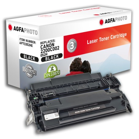 AgfaPhoto APTC052HE cartuccia toner 1 pz Compatibile Nero