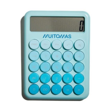 MUITOMAS CALCULATOR LIGHT BLUE (CALCULATORLB)