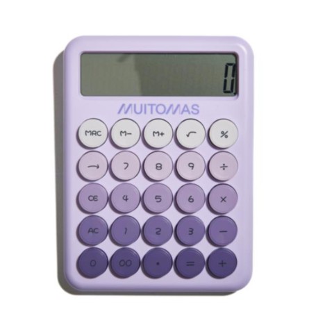 MUITOMAS CALCULATOR VIOLET (CALCULATORVL)