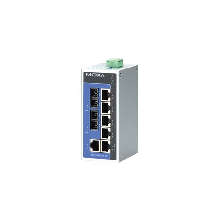 Moxa EDS-208A-SS-SC-T switch di rete Non gestito (EDS-208A-SS-SC-T)