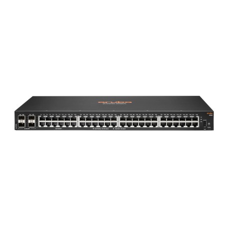 HPE Aruba Networking Aruba 6100 48G 4SFP+ Gestito L3 Gigabit Ethernet (10/100/1000) 1U Nero (JL676A)