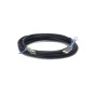 DELL 470-ABQE cavo a fibre ottiche 3 m QSFP28 Nero, Acciaio inossidabile (470-ABQE)