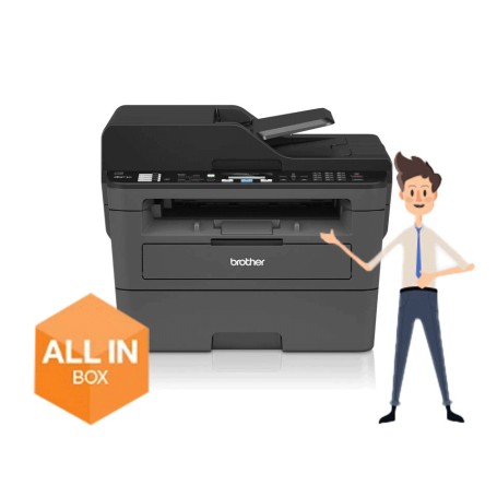 Brother MFC-L2710DW multifunzione Laser A4 1200 x 1200 DPI 30 ppm Wi-Fi (MFCL2710DWM1) (MFCL2710DW) (MFCL2710DWM1)