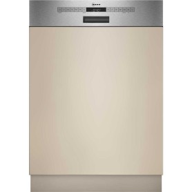 Neff S145HCS03E Lavastoviglie semi-integrata N50, larghezza 60 cm, 14 coperti, AquaStop, HomeConnect, acciaio spazzolato