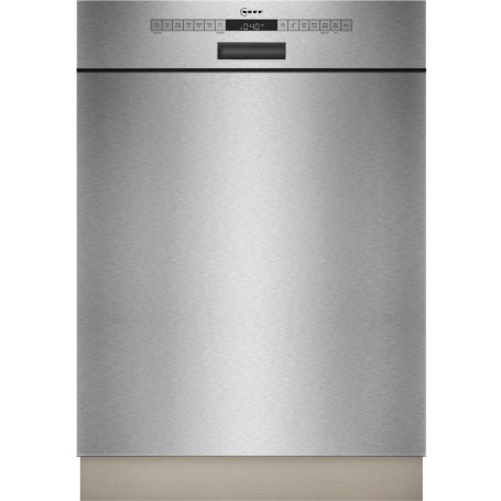 Neff S125HCS03E N50, larghezza 60 cm, 14 coperti, AquaStop, HomeConnect, 6 programmi, acciaio spazzolato.