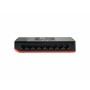LevelOne GSW-0807 switch di rete Non gestito Gigabit Ethernet (10/100/1000) Nero, Rosso (GSW-0807E)