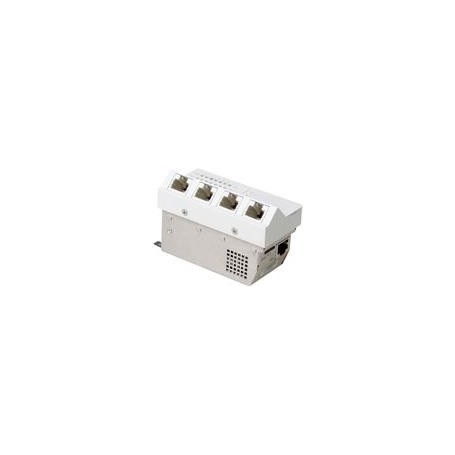 Microsens Installationswitch GBE 6 Port, horizont. Einbau, 5 (MS440202M-G6+)