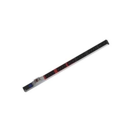 Bachmann BlueNet BN0500 unità di distribuzione dell'energia (PDU) 20 presa(e) AC Nero, Blu, Grigio, Rosso (800.2405)