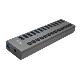 i-tec U3CHARGEHUB13US Caricabatterie per dispositivi mobili Universale Grigio AC Interno