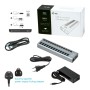 i-tec U3CHARGEHUB13US Caricabatterie per dispositivi mobili Universale Grigio AC Interno
