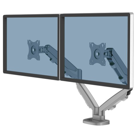 Fellowes Eppa 9683301 Supporti a parete per TV 101,6 cm (40") Scrivania Argento