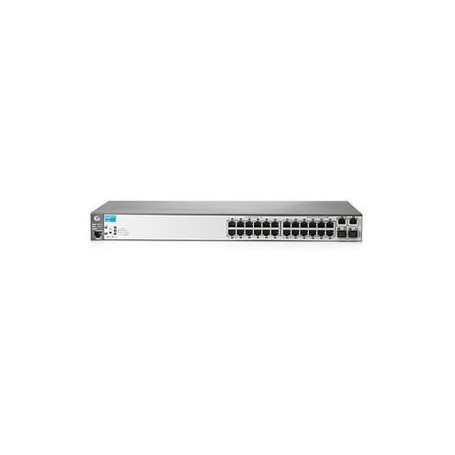 HPE ProCurve 2620-24-PoE+ Gestito L3 Fast Ethernet (10/100) Supporto Power over Ethernet (PoE) 1U Grigio (J9625-61001)