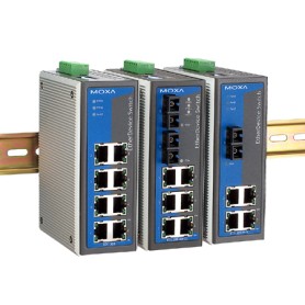 Moxa EtherDevice™ Switch EDS-308, (-40 - 75°C) Non gestito (EDS-308-T)