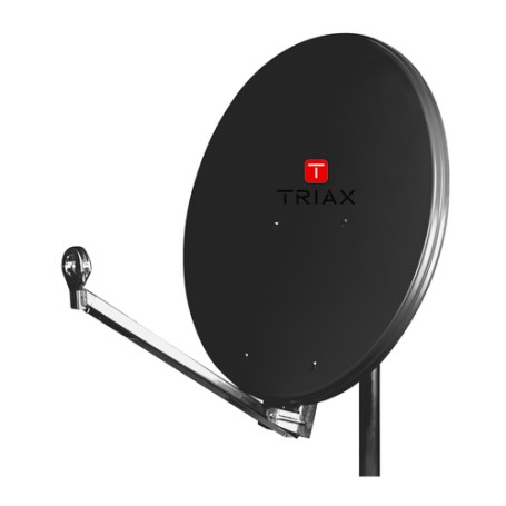 Triax Hit FESAT 75 sg antenna per satellite Nero, Grigio (350472)