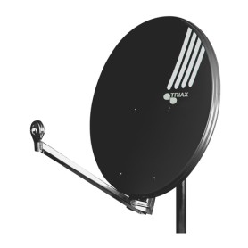 Triax Hit FESAT 65 antenna per satellite Nero, Grigio (350462)