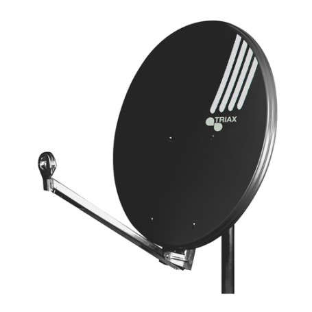 Triax Hit FESAT 65 antenna per satellite Nero, Grigio (350462)