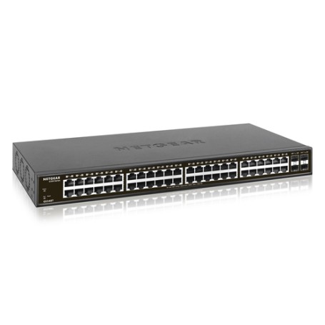 NETGEAR GS348T Gestito Gigabit Ethernet (10/100/1000) Nero (GS348T-100EUS)