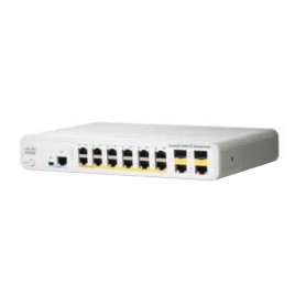 Cisco Catalyst WS-C2960C-12PC-L switch di rete Gestito L2 Fast Ethernet (10/100) Supporto Power over Ethernet (PoE) Bianco