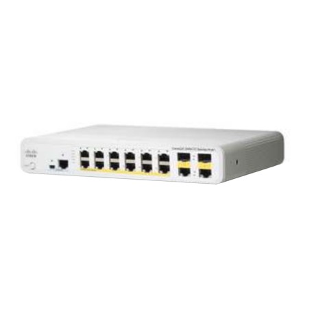 Cisco Catalyst WS-C2960C-12PC-L switch di rete Gestito L2 Fast Ethernet (10/100) Supporto Power over Ethernet (PoE) Bianco