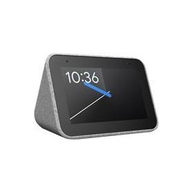 Lenovo Smart Clock - Smart-Display - LCD 10,20cm (4") - kabellos - Wi-Fi, Bluetooth - 3 Watt - Grau (ZA4R0003SE)