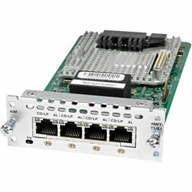 Cisco NIM-4MFT-T1/E1 voice network module RJ-45 (NIM-4MFT-T1/E1)