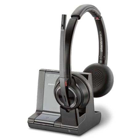 POLY W8220-M, MSFT Cuffia Padiglione auricolare Bluetooth Nero (207326-02)