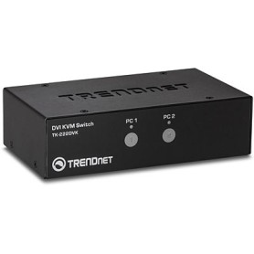 Trendnet TK-222DVK switch per keyboard-video-mouse (kvm) Nero (TK-222DVK)