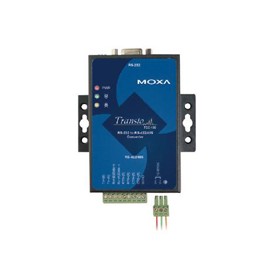 Moxa TCC-100I-T convertitore/ripetitore/isolatore seriale RS-232 RS-422/485 Blu (TCC-100I-T)