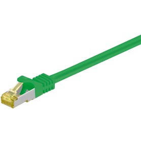 Goobay RJ-45 CAT7 3m cavo di rete Verde S/FTP (S-STP) (91613)
