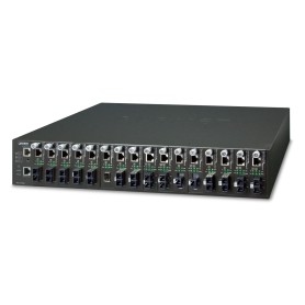 PLANET MC-1610MR48 convertitore multimediale di rete Nero (MC-1610MR48)