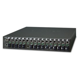 PLANET MC-1610MR convertitore multimediale di rete Nero (MC-1610MR)