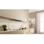 Neff D95XCC2S0 N50, Cappa aspirante integrata di design , 90 cm, 583 m³/h, 3 livelli di potenza, vetro trasparente, nero opaco.