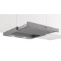 Bosch Serie 2 DFM064W55 cappa aspirante Semintegrato (semincassato) Metallico, Argento C 394 m³/h