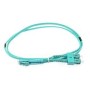 Patchcord Duplex LC/LC 50/125 OM3 Aqua mt.10 (HL-LCLC10-OM3)