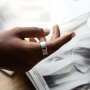 Ultrahuman Ring AIR – taglia 14- Monitor del sonno e dell'attività fisica, anello intelligente per uomo e donna, nessuna spes (UHRA-AS-14-EUL7)