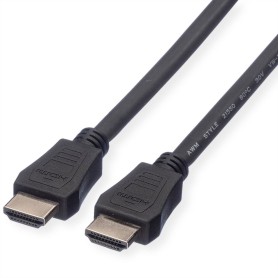 Value HDMI High Speed Cable with Ethernet, HDMI M - HDMI M, LSOH 10m cavo HDMI HDMI tipo A (Standard) Nero (RO11.99.5740)