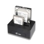 i-tec U3CLONEDOCK docking station per unità di archiviazione USB 3.2 Gen 1 (3.1 Gen 1) Type-B Nero