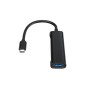 Conceptronic HUBBIES12B hub di interfaccia USB 3.2 Gen 1 (3.1 Gen 1) Type-C 5000 Mbit/s Nero