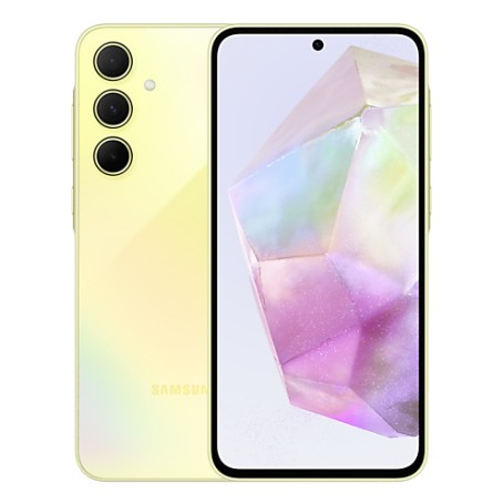 Samsung Galaxy A35 5G 16,8 cm (6.6") Dual SIM ibrida Android 14 USB tipo-C 8 GB 256 GB 5000 mAh Giallo (SM-A356BZYGEUB)
