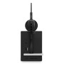 EPOS | SENNHEISER IMPACT D 10 Phone - EU Cuffia Aggancio, Padiglione auricolare, Passanuca Nero, Argento (1000570)