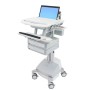 Ergotron SV44-1121-C carrello e supporto multimediale Alluminio, Grigio, Bianco Computer portatile Carrello multim (SV44-1121-C)