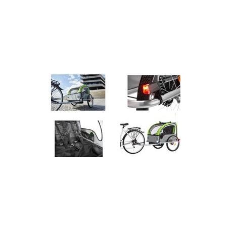 Kinder-Fahrradanhnger Komfort (grn/grau) (86388)