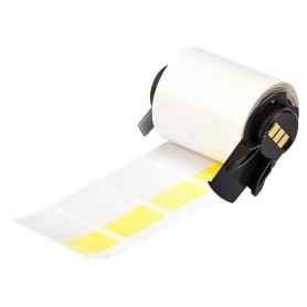 Brady M6-31-427-YL etichetta per stampante Trasparente, Giallo Etichetta per stampante autoadesiva (174276)
