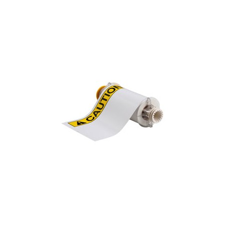 Brady 130750 etichetta per stampante Nero, Bianco, Giallo Etichetta per stampante autoadesiva (130750)
