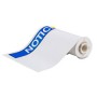 Brady 140888 etichetta per stampante Blu, Bianco Etichetta per stampante autoadesiva (140888)