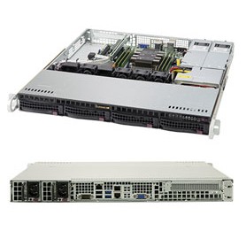 Supermicro SuperServer 5019P-MR Intel® C621 LGA 3647 (Socket P) Rack (1U) Nero (SYS-5019P-MR)