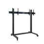 Hagor 3325 Supporti a parete per TV 165,1 cm (65") Pavimento Nero