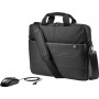 HP 39.62 cm (15.6") Classic borsa per notebook 39,6 cm (15.6") Valigetta ventiquattrore Nero (1FK07AA)