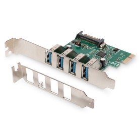 SCHEDA AGGIUNTIVA DIGITUS PCI-EXPRESS 4 PORTE USB 3.0 (DS302211)