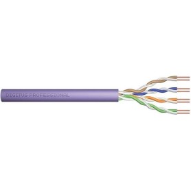 DIGITUS Twisted Pair Installation Cable UTP, CAT 6, Color violet 305M (DK-1611-V-305-1)